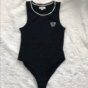 LA hearts body suit